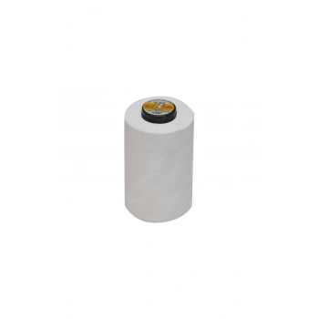 Bora Dikiş Ipi 5000 Metre Makara (beyaz Düğme) Dikme Onarma Ipi