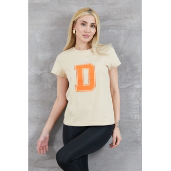D Baskılı T-shirt