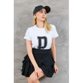D Baskılı T-shirt
