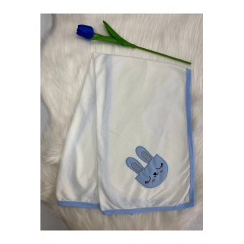 Desenli Tek Katlı Bebek Battaniyesi