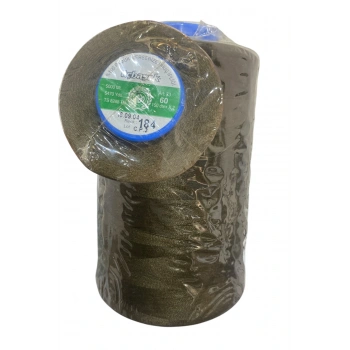 Üçbaşak Dikiş İpi 60NO Merserize Pamuk İpliği 5000m 1 Adet