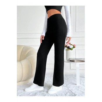 Kadın Bel Detaylı Pantolon