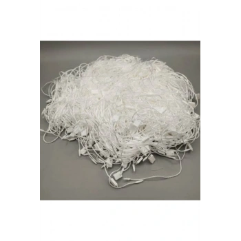 Beyaz Kilitli Etiket Ipi-klips(1000 Ad.)