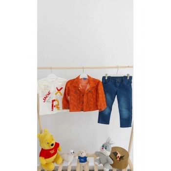 ERKEK ÇOCUK CEKET 3 LÜ TAKIM