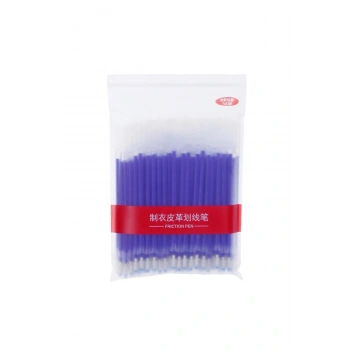 Isı Ütü Ile Uçan Silinen 100 Adet Kalem Içi Dikiş Nakış Kalemi (UCU 1.MM) Temizlme Makası Hedyli