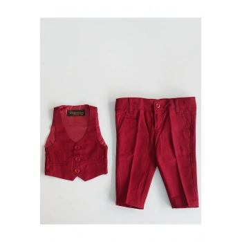 ERKEK ÇOCUK YELEK PANTOLON TAKIM