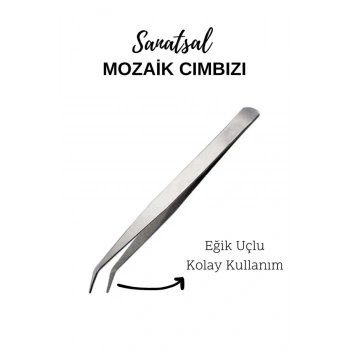 Mozaik Cımbızı Eğik Uçlu Çelik Cımbız