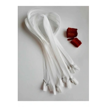 Gizli Fermuar 50 Cm Krem (EKRU) 2 Adet.