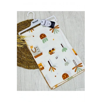 MİNİWORLD Çok Amaçlı Müslin Bebek Battaniyesi