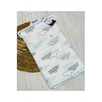 MİNİWORLD Çok Amaçlı Müslin Bebek Battaniyesi