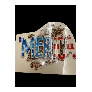 DTF Baskı Arma Yama Etiket, Ütü ile Yapışan Tişört Tekstil Transfer Baskı