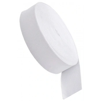 2.5 Cm 10 M Beyaz Dar Dokuma Bel Paça Don Lastiği Yassı Geniş Lastik Lateks Ürün 1 Adet