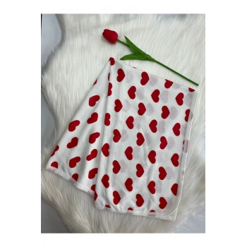 Fitilli Desenli Tek Katlı Bebek Battaniyesi