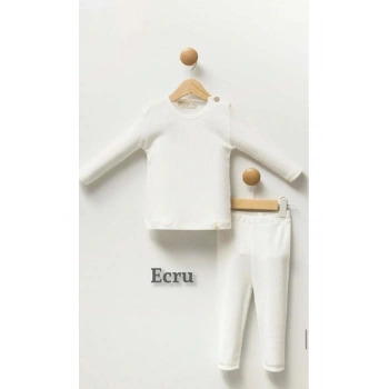 Organik %100 Pamuk Çocuk 2li Takım Unisex