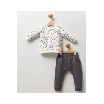 Erkek Çocuk Organik %100 Pamuk 2li Takım