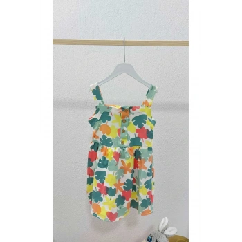 Çiçekli Kız Elbise