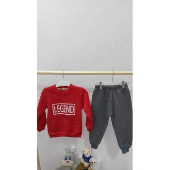 Erkek Çocuk Eşofman Takım 3ip Kışlık