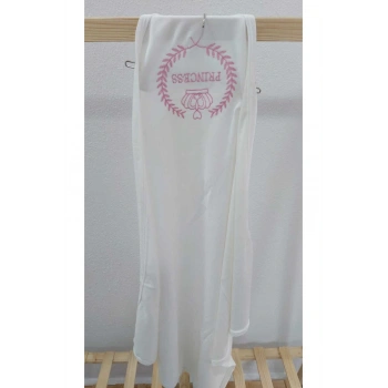 Pamuklu Yumuşacık Çift Katlı Penye Kız-Erkek Yenidoğan PRİNCE-PRENCESS DESENLİ Bebek Kundak Battaniy