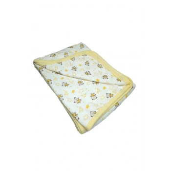 Bebek Tek Kat Penye Battaniye Kundak 80x90 Cm