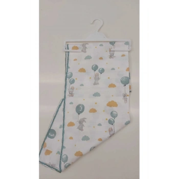 Çok Amaçlı Müslin Örtü , Müslin Yenidoğan Bebek Battaniyesi, %100 Pamuk, Müslin Bez 80*90 cm