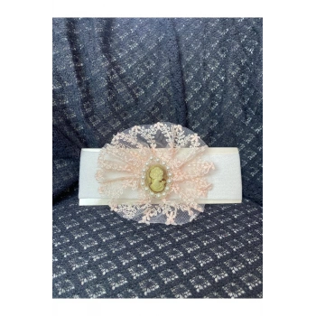 Bebek Bandana 0-24 Ay İşlemeli Tasarım