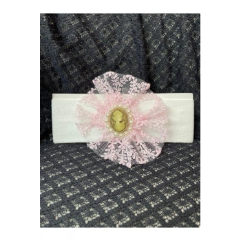 Bebek Bandana 0-24 Ay İşlemeli Tasarım