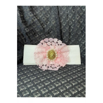 Bebek Bandana 0-24 Ay İşlemeli Tasarım