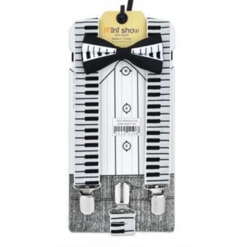 Askı Papyon Desenli Takım 1-10 Yaş