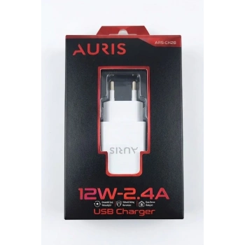 Auris CH28 USB Şarj Başlığı 12W- Hızlı 2.4 A