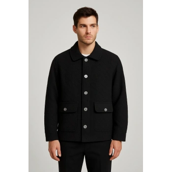 Siyah Erkek Spor Ceket