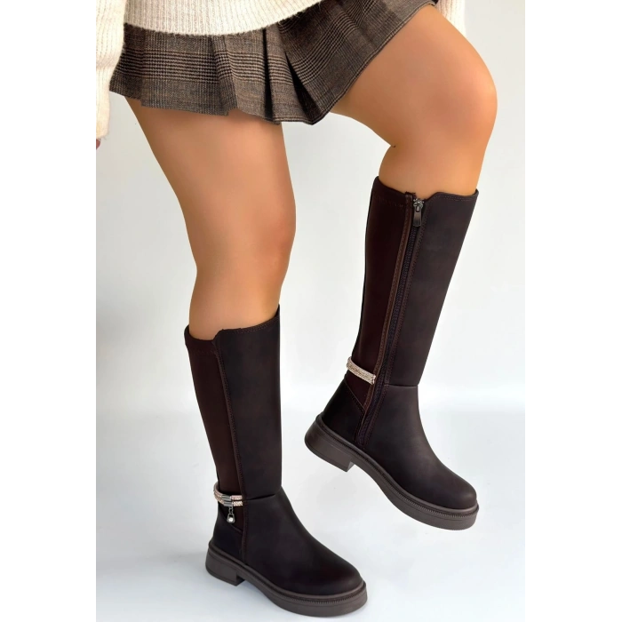 Mojja Kahverengi Nubu Çizme