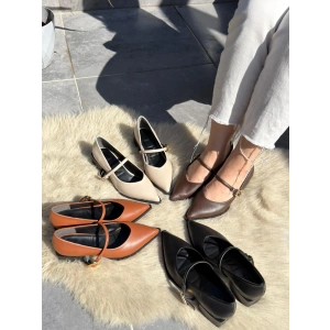 Galye Taba Cilt Topuklu Ayakkabı