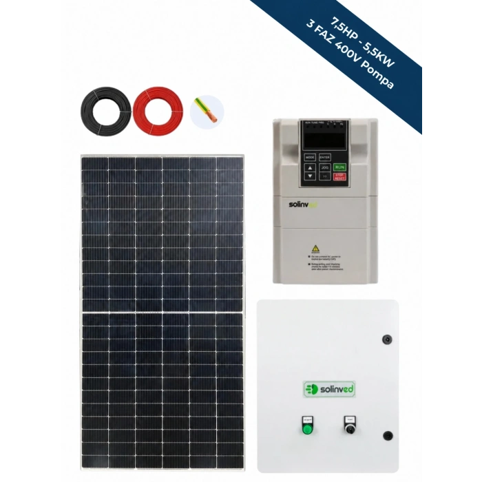 7,5HP-5,5KW 3 FAZ / 400V Pompa İçin Sulama Paketi