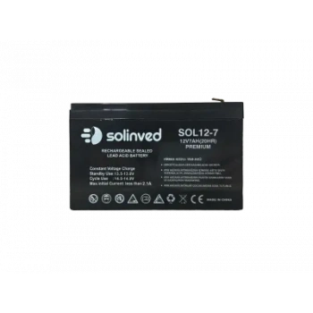 SOLİNVED 12V 7 AH Ups Ve Alarm Aküsü (Premium)