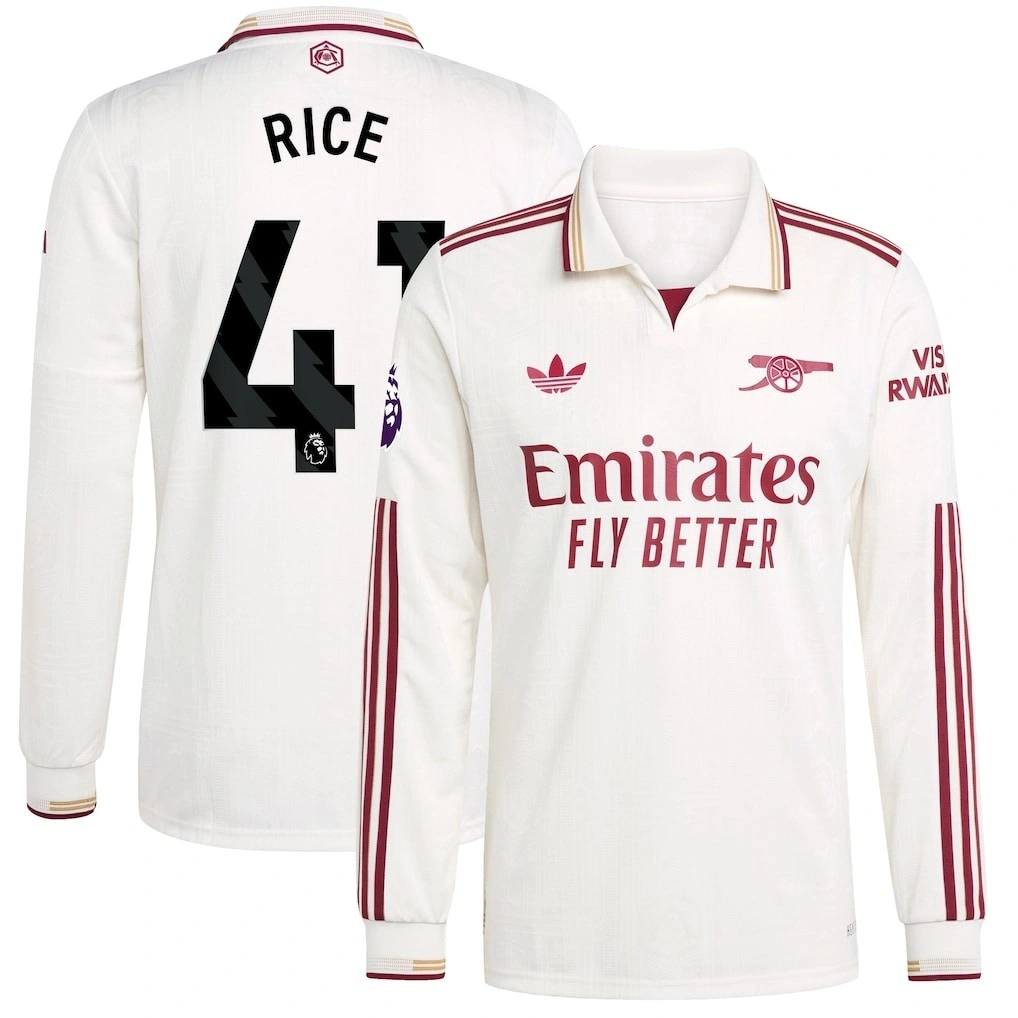 HEMEN KARGO - Arsenal 2025-2026 Profesyonel Forma Uzun Kol - Third RICE - 41