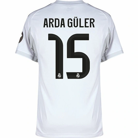 HEMEN KARGO - Real Madrid 2025-2026 Profesyonel Forma - Home ARDA GÜLER - 15
