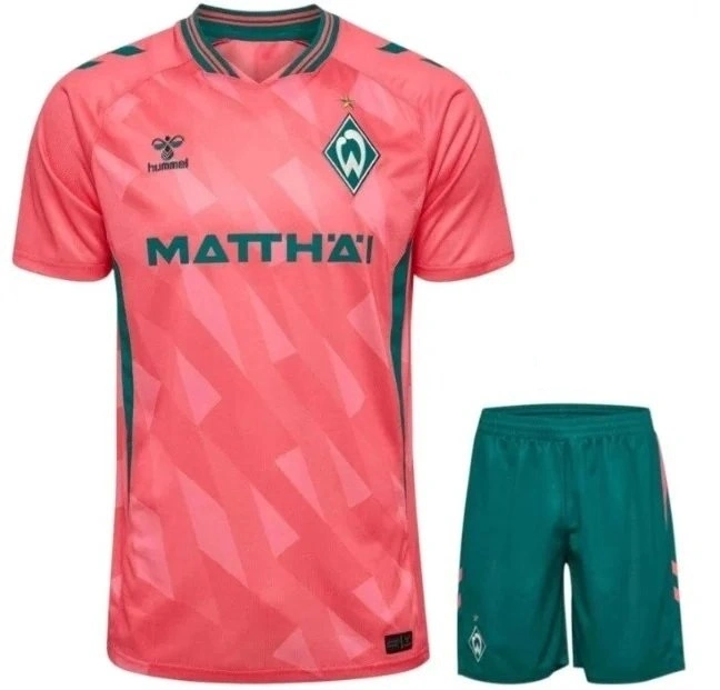 Werder Bremen 2026-2027 Çocuk Forma & Şort Seti Third