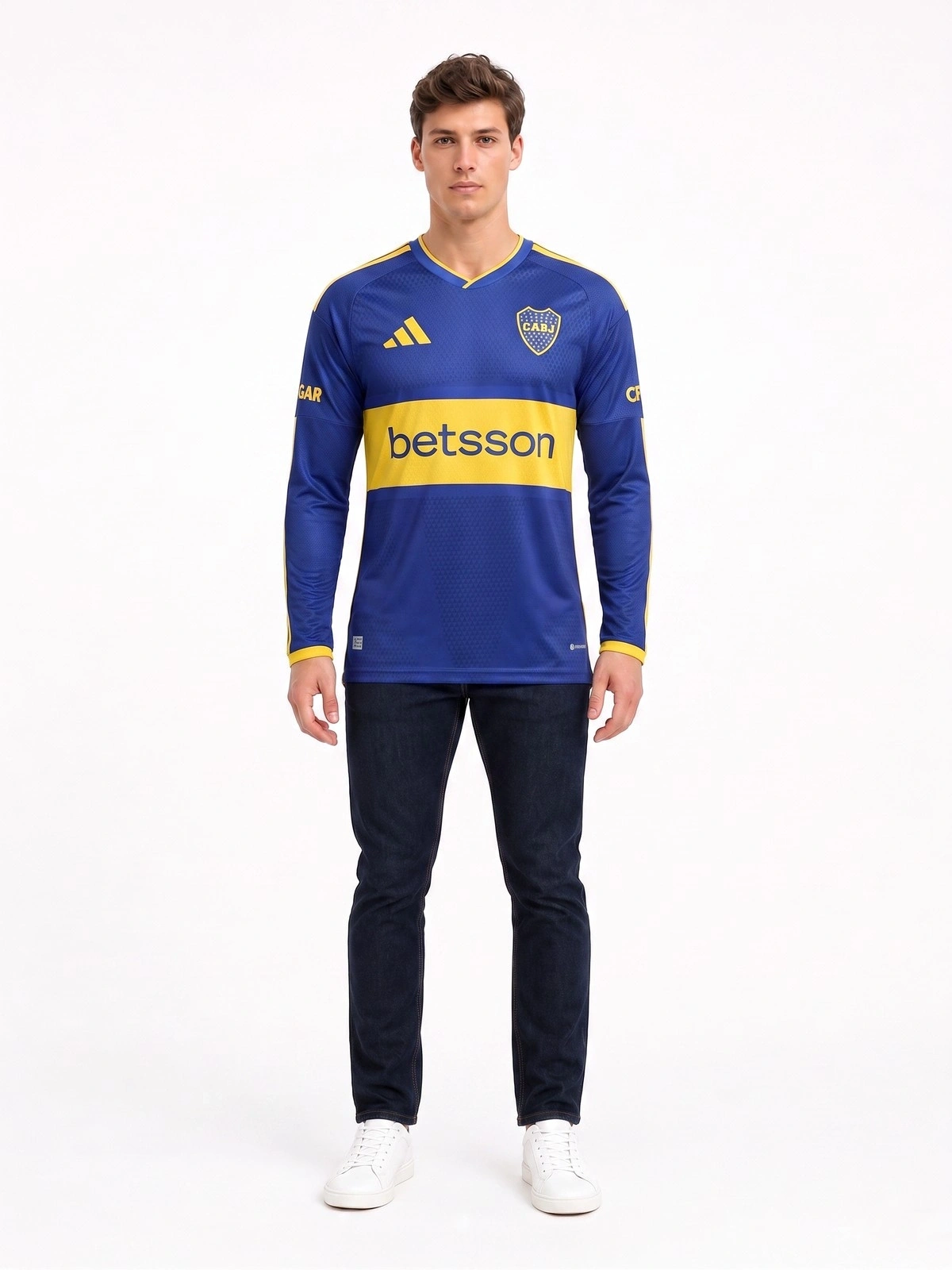 Boca Juniors 2026-2027 Profesyonel Maç Forması Uzun Kol - Home