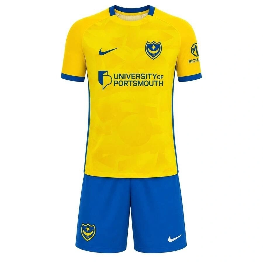 Portsmouth 2026-2027 Çocuk Forma & Şort Seti Away