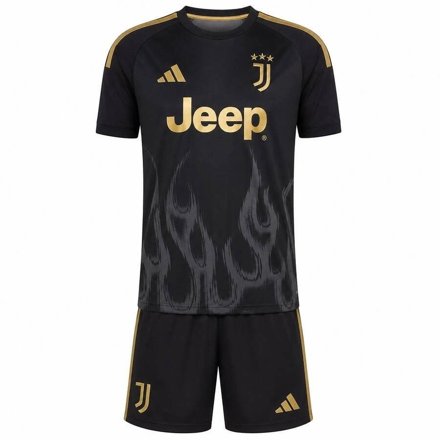 Juventus 2026-2027 Çocuk Forma & Şort Seti Third