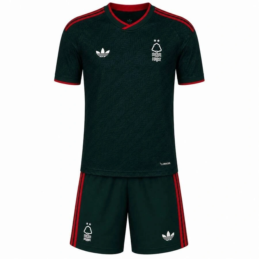Nottingham Forest 2026-2027 Çocuk Forma & Şort Seti Away