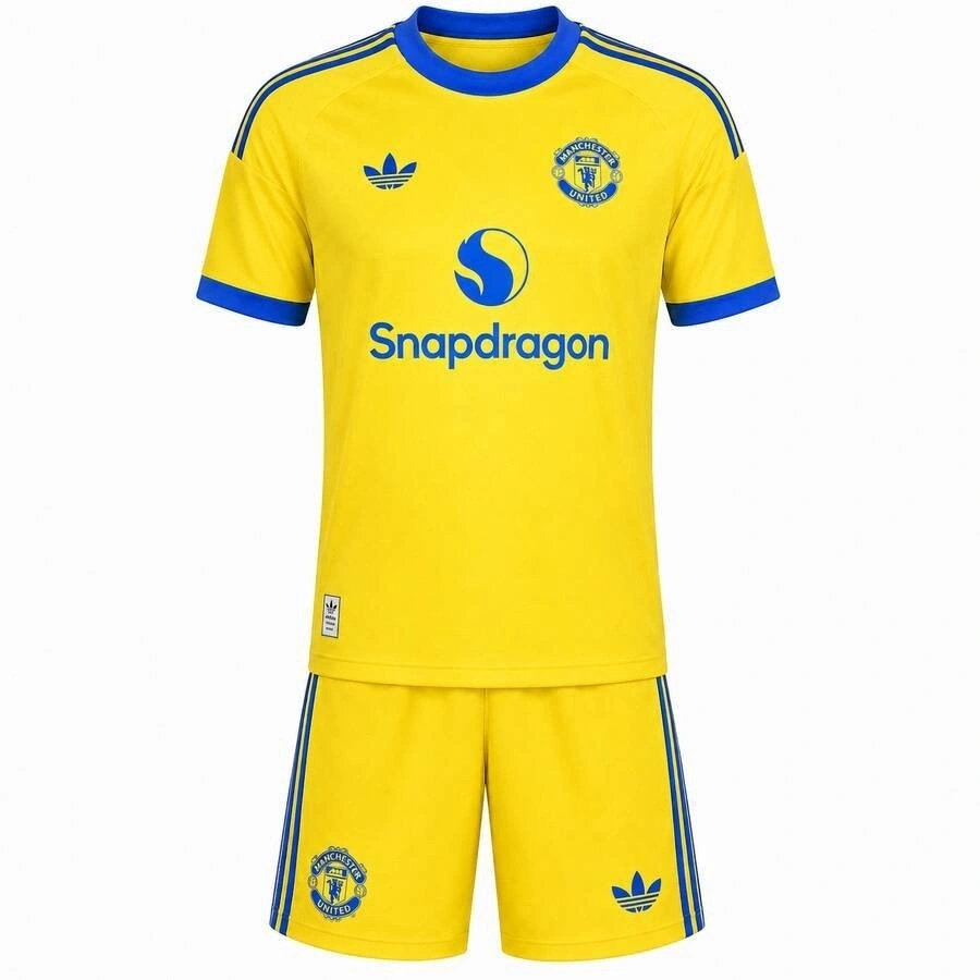 Manchester United 2026-2027 Kaleci Çocuk Forma & Şort Seti