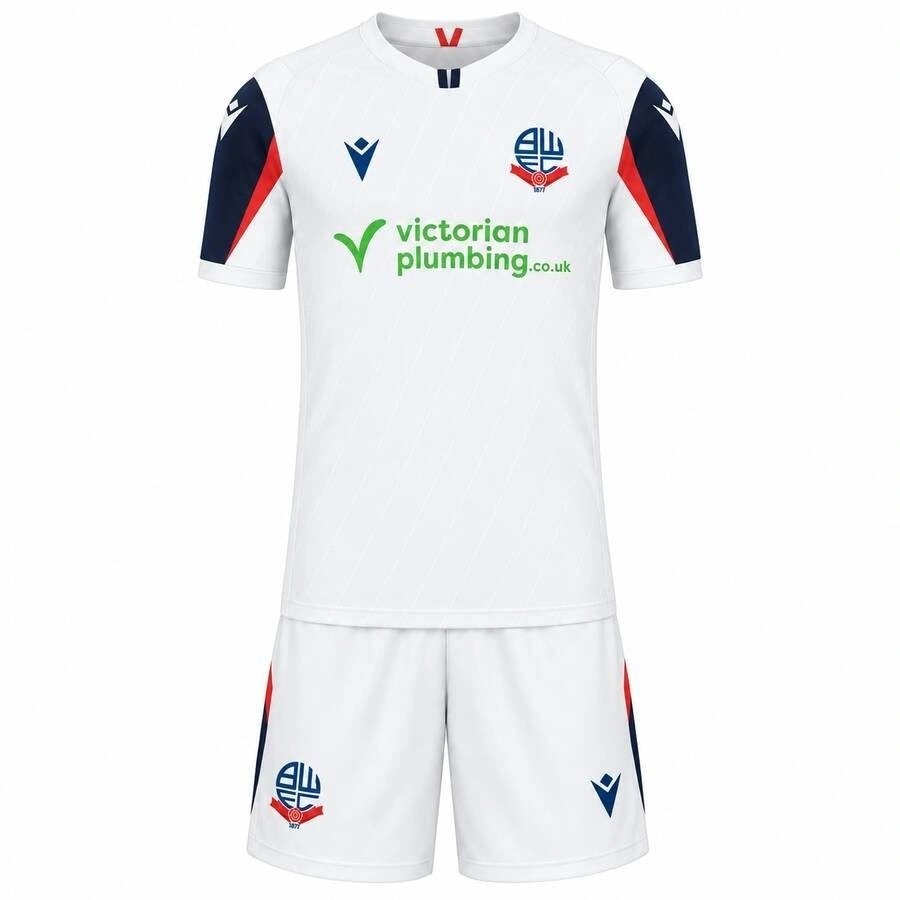 Bolton Wanderers 2026-2027 Çocuk Forma & Şort Seti Home