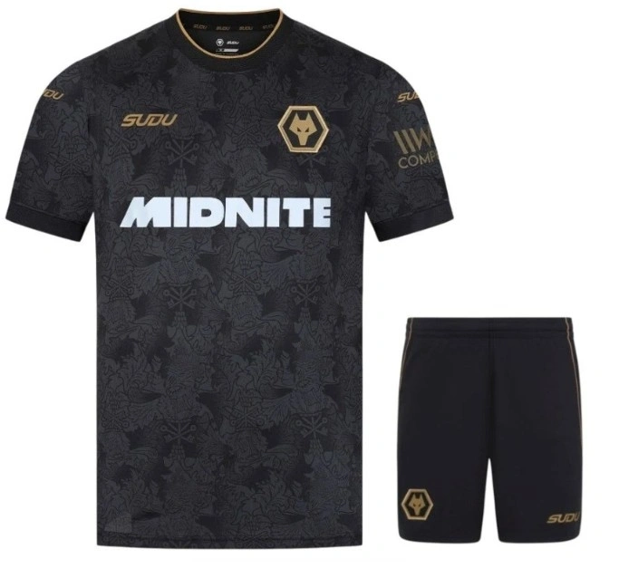 Wolverhampton 2026-2027 Çocuk Forma & Şort Seti Third