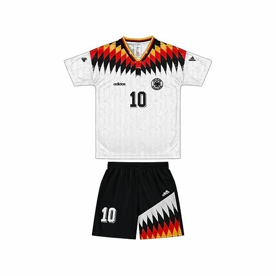 Almanya 1994 Retro Çocuk Forma & Şort Seti Home