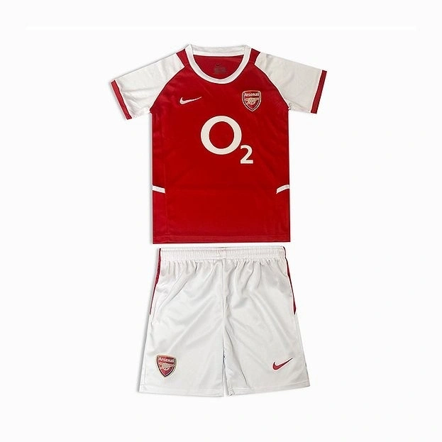Arsenal 2002-2004 Retro Çocuk Forma & Şort Seti Home