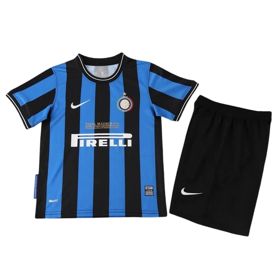 Inter 2010 Retro Çocuk Forma & Şort Seti Home