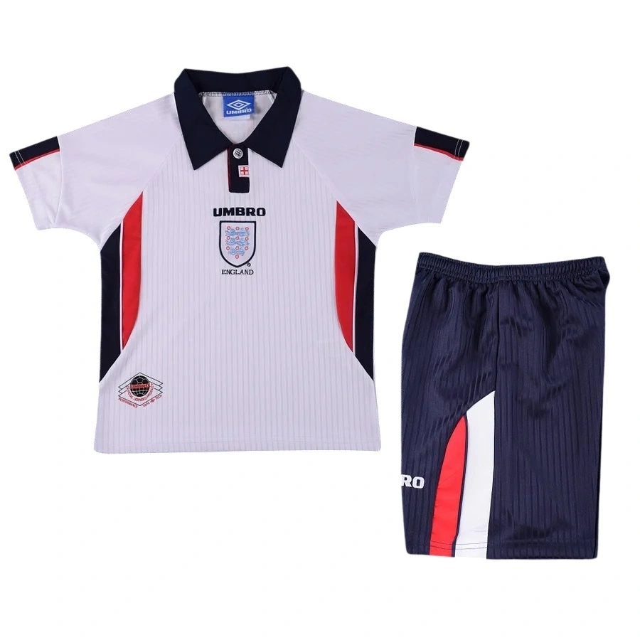 İngiltere 1998 Retro Çocuk Forma & Şort Seti Home