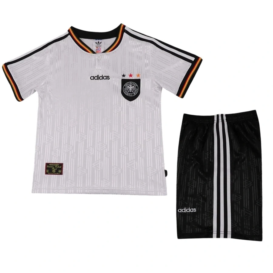 Almanya 1996 Retro Çocuk Forma & Şort Seti Home