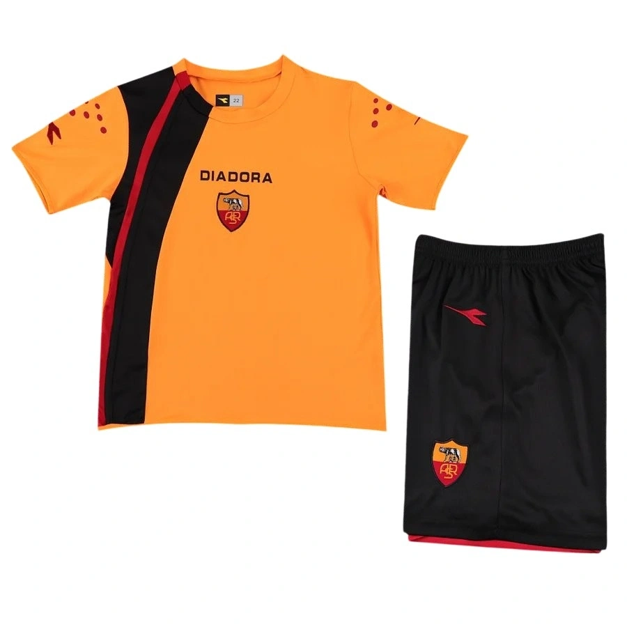 Roma 2005-2006 Retro Çocuk Forma & Şort Seti Home